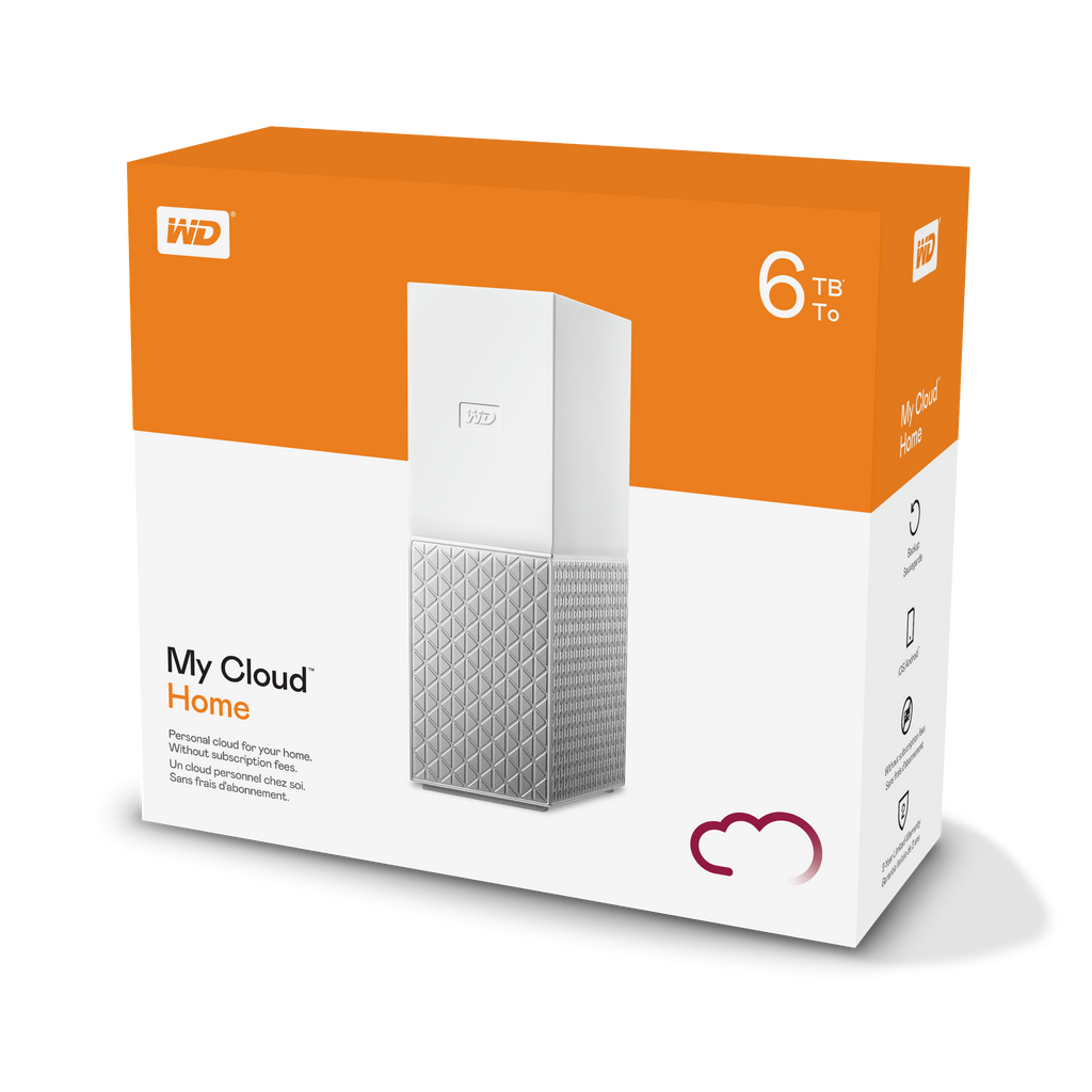 My Cloud™ Home Personal Cloud Storage Futuromic Photo AV