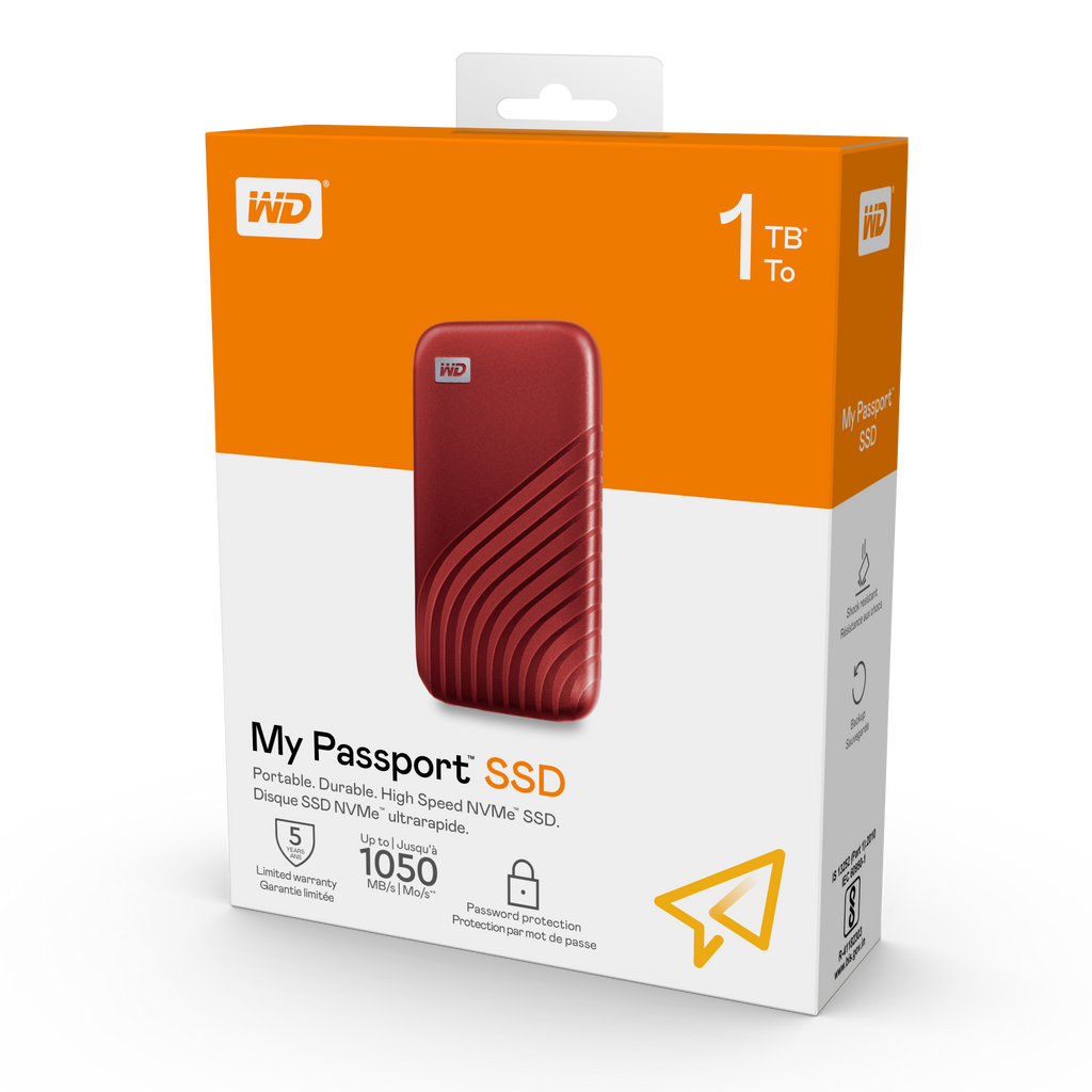 2tb Usb Western Digital My Passport Ssd 2tb Hard Drive My Passport