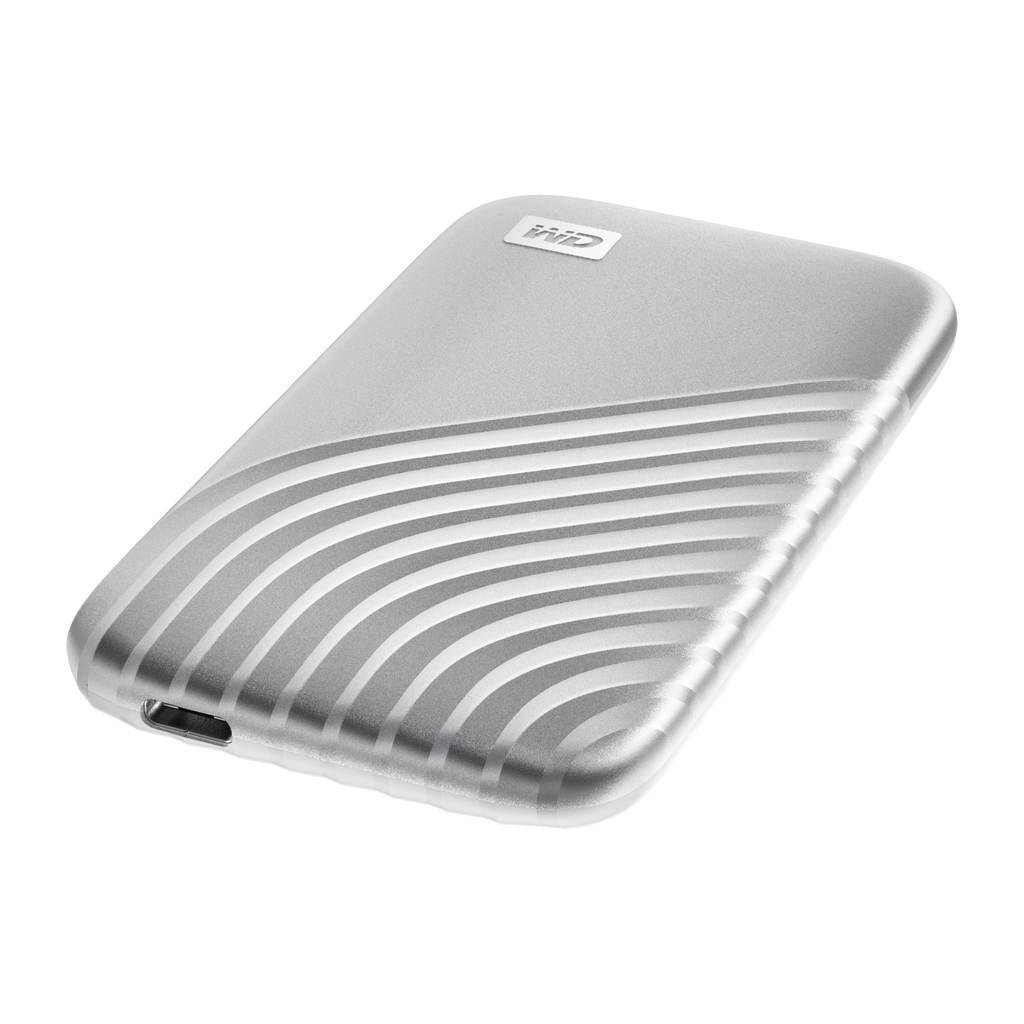 WD My Passport™ SSD (Silver) Futuromic Photo AV