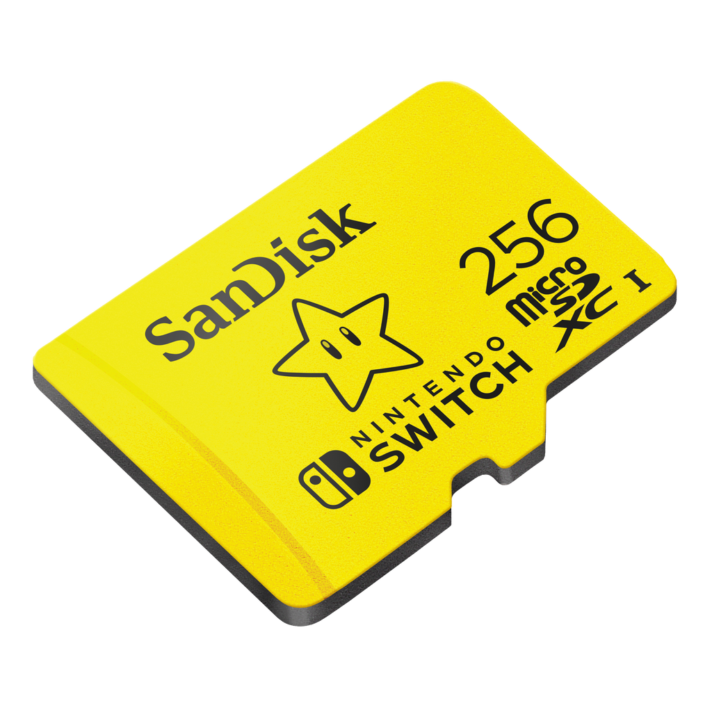 SanDisk Nintendo MARIO microSDXC Memory Card for Nintendo Switch (SDSQ ...