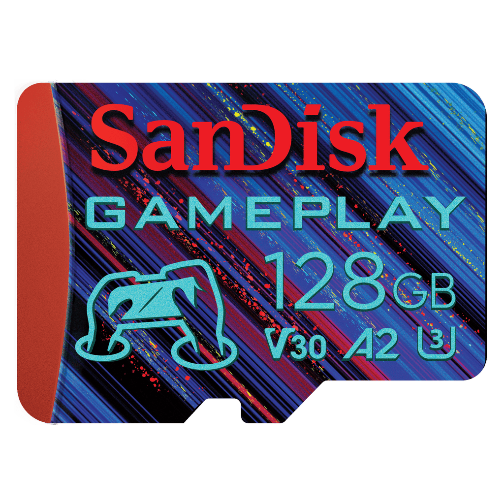 SanDisk GamePlay microSD™ Card (190MB/s) (SDSQXAA/SDSQXAV)