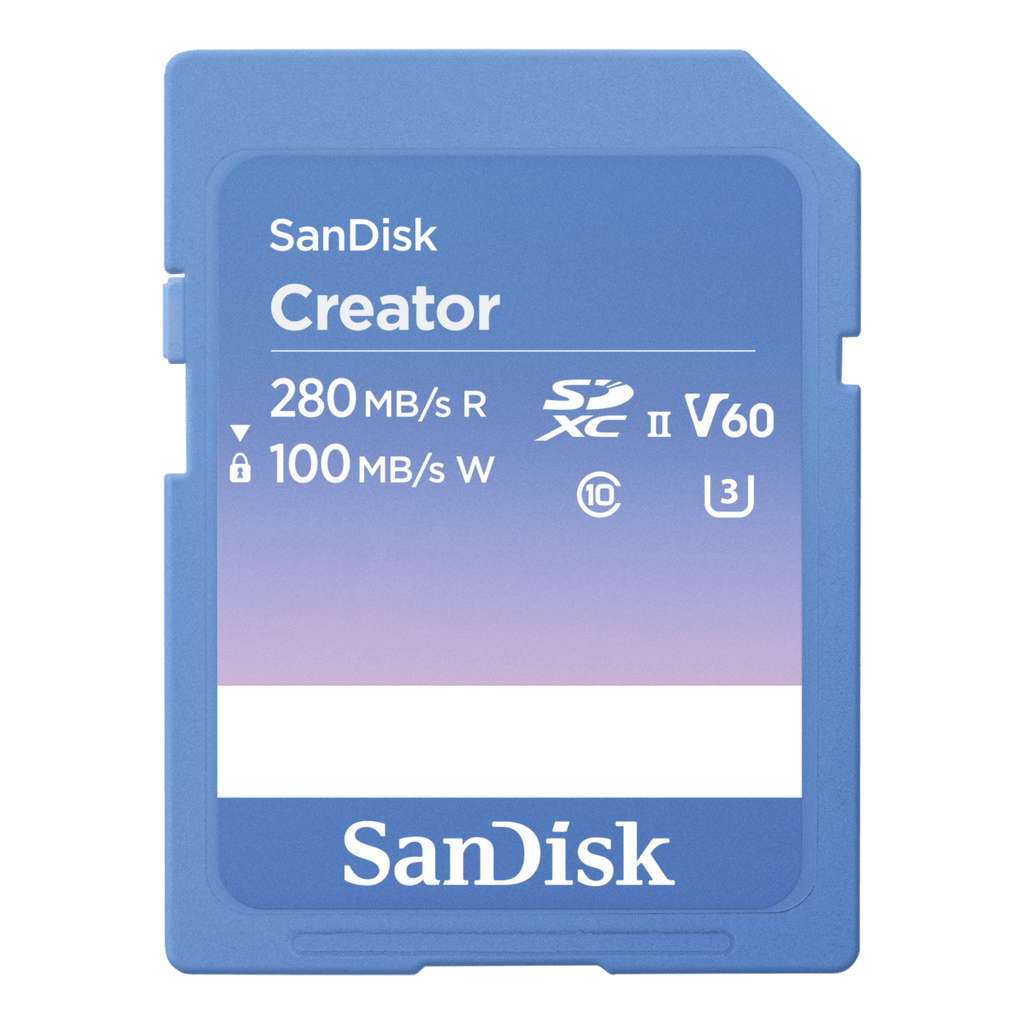 SanDisk Creator SD UHS-II Card (128GB/ 256GB/ 512GB) (SDSDXEP-GNCIS)