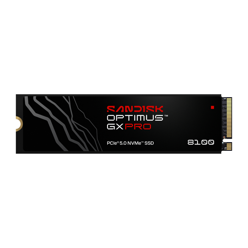 SANDISK Optimus™ GX PRO 8100 PCIe® 5.0 NVMe™ SSD (1TB/ 2TB)-Data Storage-futuromic
