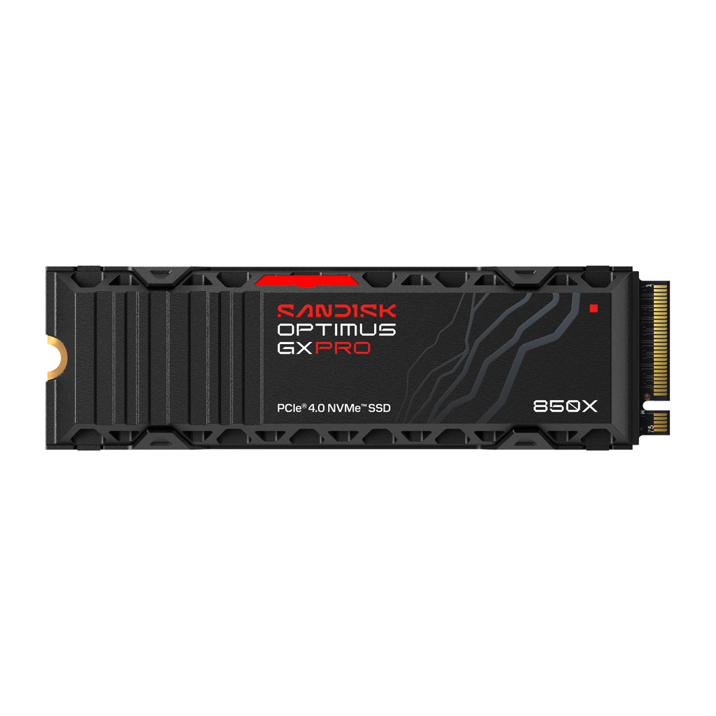 SANDISK Optimus™ GX PRO 850X NVMe™ SSD with Heatsink (SDSP81-AH)