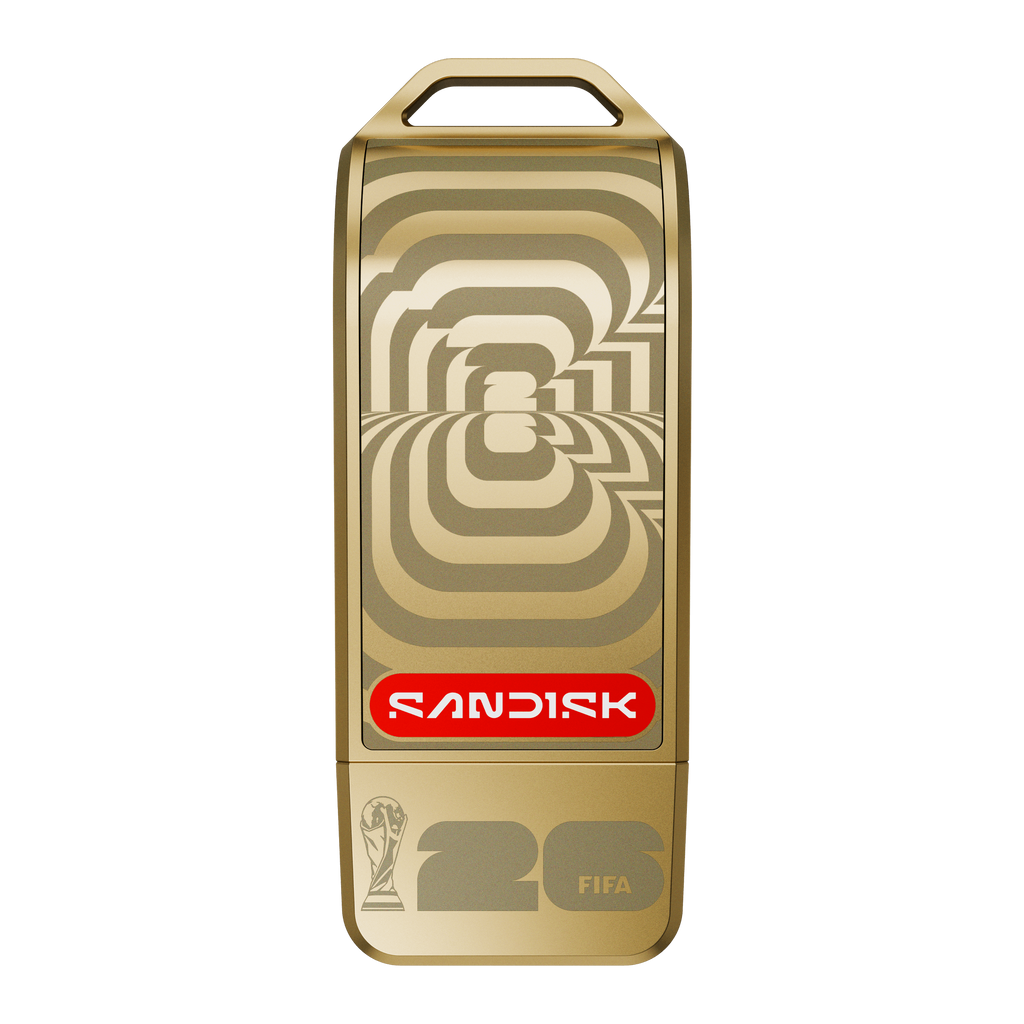 Sandisk® USB-C™ Flash Drive SDCZIA: FIFA World Cup 2026™ Gold Edition (SDCZIA)