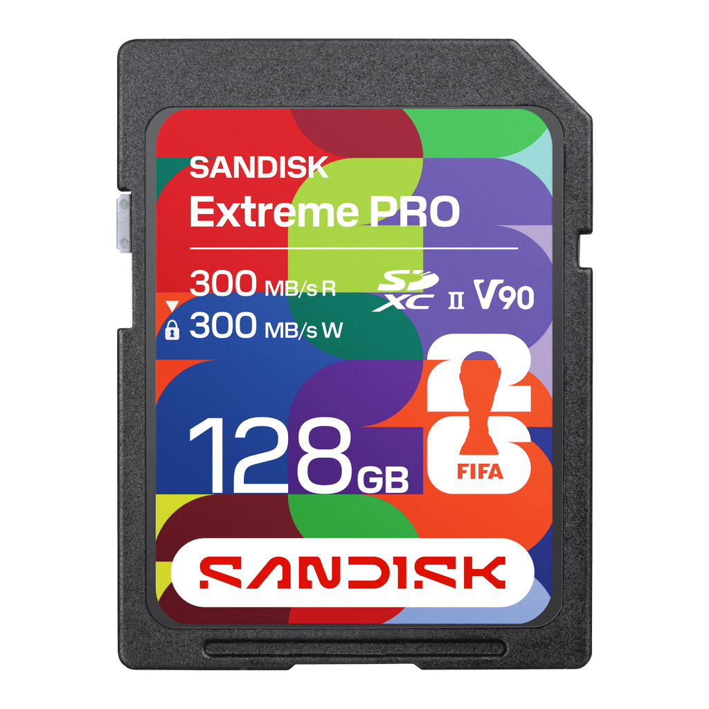 Sandisk® SD UHS-II Card: FIFA World Cup 2026™ Edition (SDSDXDM)