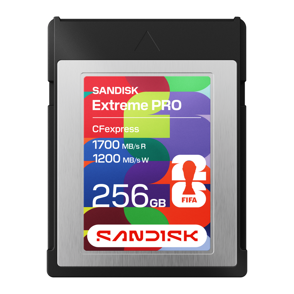 Sandisk® CFexpress™ Type B Card: FIFA World Cup 2026™ Edition (SDCFE)